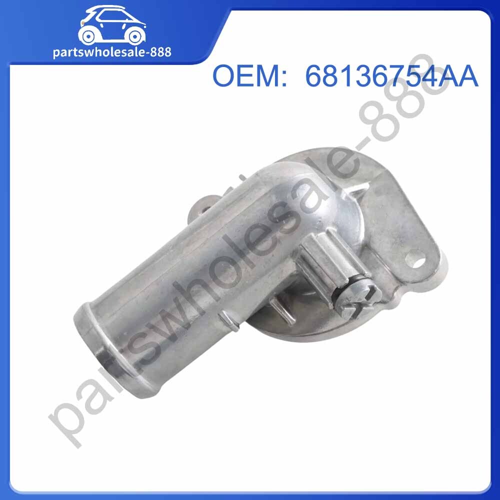 Aluminum thermostat housing assembly suitable for 2014-2021 for Jeep Cherokee 3.2L