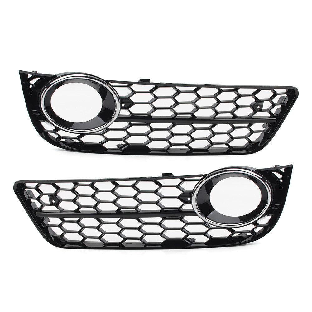 Honeycomb mesh front bumper fog light grille protector for Audi A5 2008 - 2011 2010