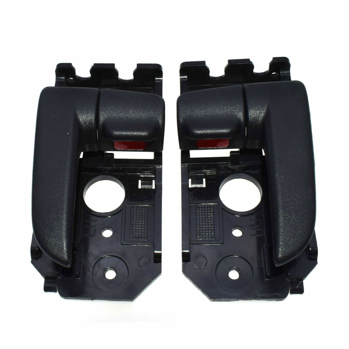 2-piece front/rear interior door handles, left and right, for Kia SPECTRA 2004 2006 chrome.