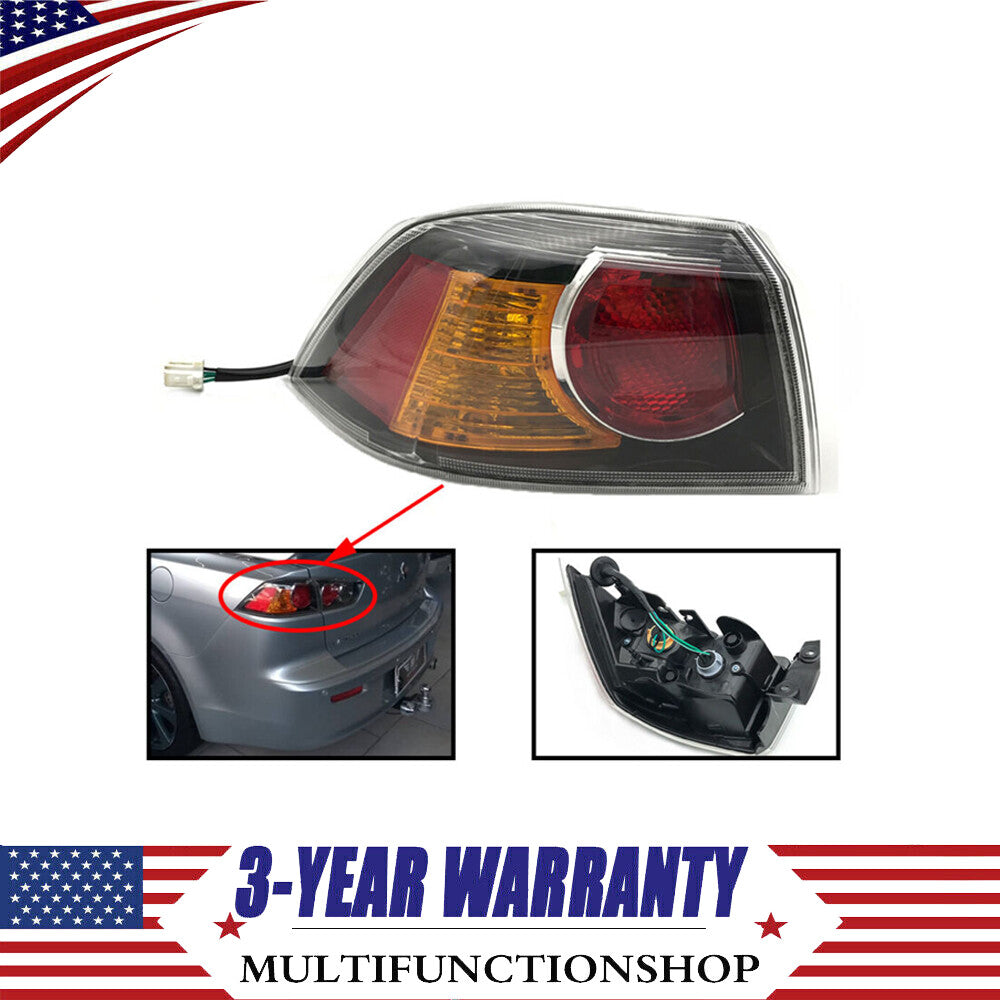 Left-hand drive side taillights are compatible with for Mitsubishi Lancer 2009 2010-2015 8330A621