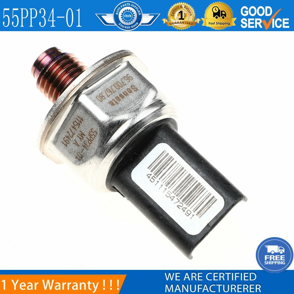 55PP34-01 Fuel Rail High Pressure Sensor for Focus Mk3 for Mazda 1.4 1.6 TDCi 11-14