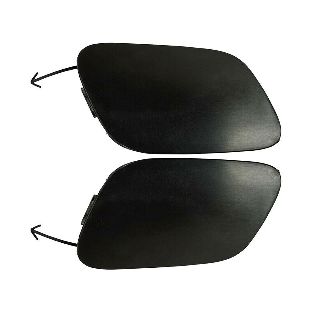 New Tow Hook Eye Cap Cover 2PCS Left+Right Primed Fit for 2019-2021 for Toyota Prius