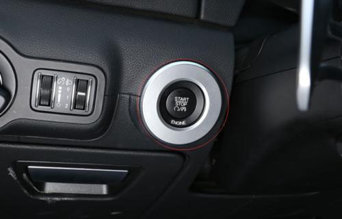 for Maserati Quattroporte 2013-21 ABS Silver Engine Start Stop Button Cover Ring