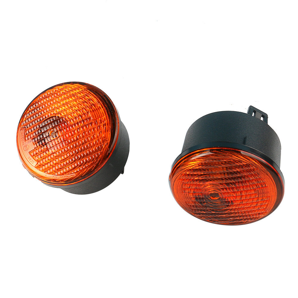 2pcs Front Turn Signal Park Light Lamp No Bulb for 2007-2013 for Jeep for Wrangler LHRH