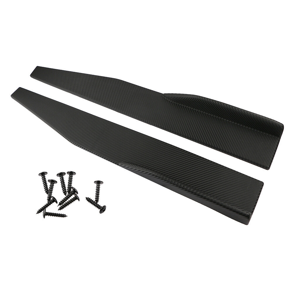 30-inch GM side skirt rocker split diffuser airfoil carbon fiber