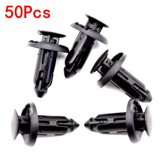 50pc Bumper Clip 90505-SX0-003 Garnish Side Protector Molding Retainer for Honda