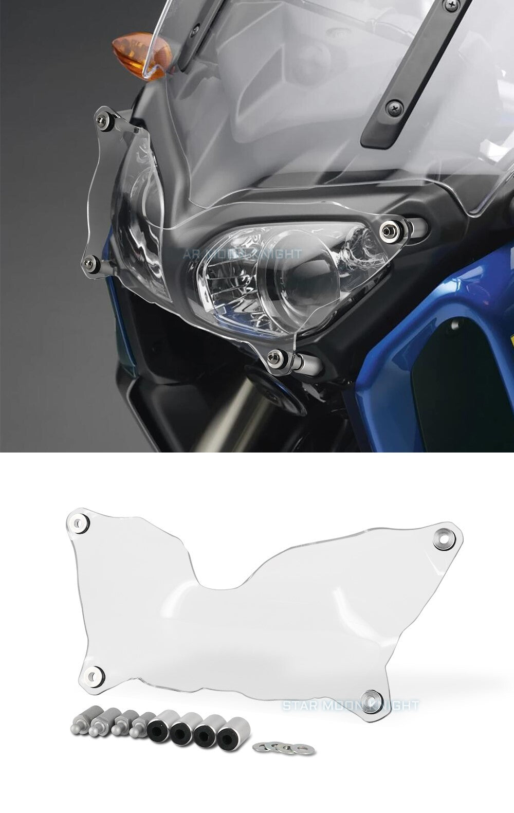 Fit for YAMAHA XT1200Z Super Tenere 2010-2022 Removable headlight protector