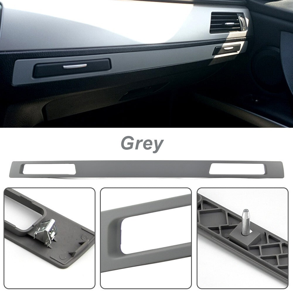 Gray Water Cup Holder Panel Interior Strip Trim for BMW 3 Series M3 2005-2012