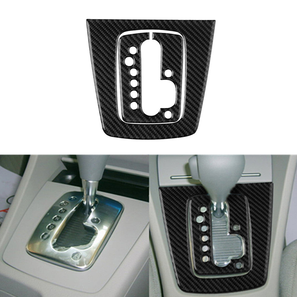 Automatic Gear Shifter Panel Trim Sticker Carbon Fiber for Audi for A4 S4 2005-2008