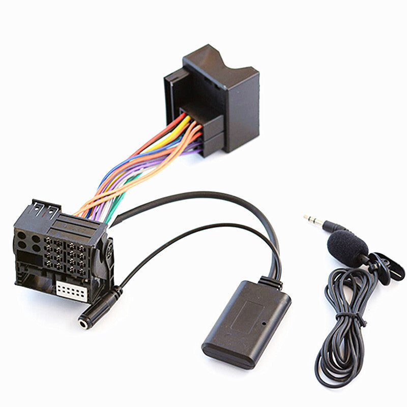 Car Bluetooth Module Receiver Adapter Radio Stereo AUX Cable Adapter for Benz