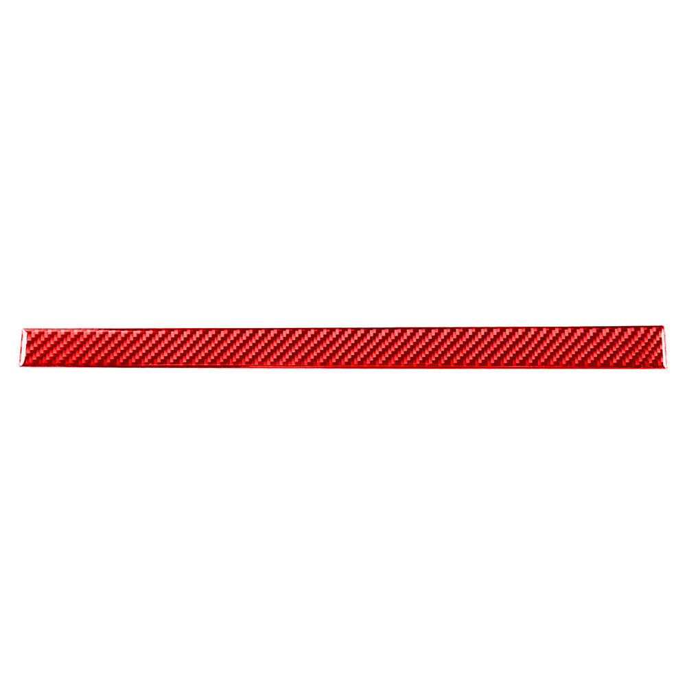 Car Center Console Water Cup Holder Stripe Cover for Toyota Tundra 2014-2021 Red