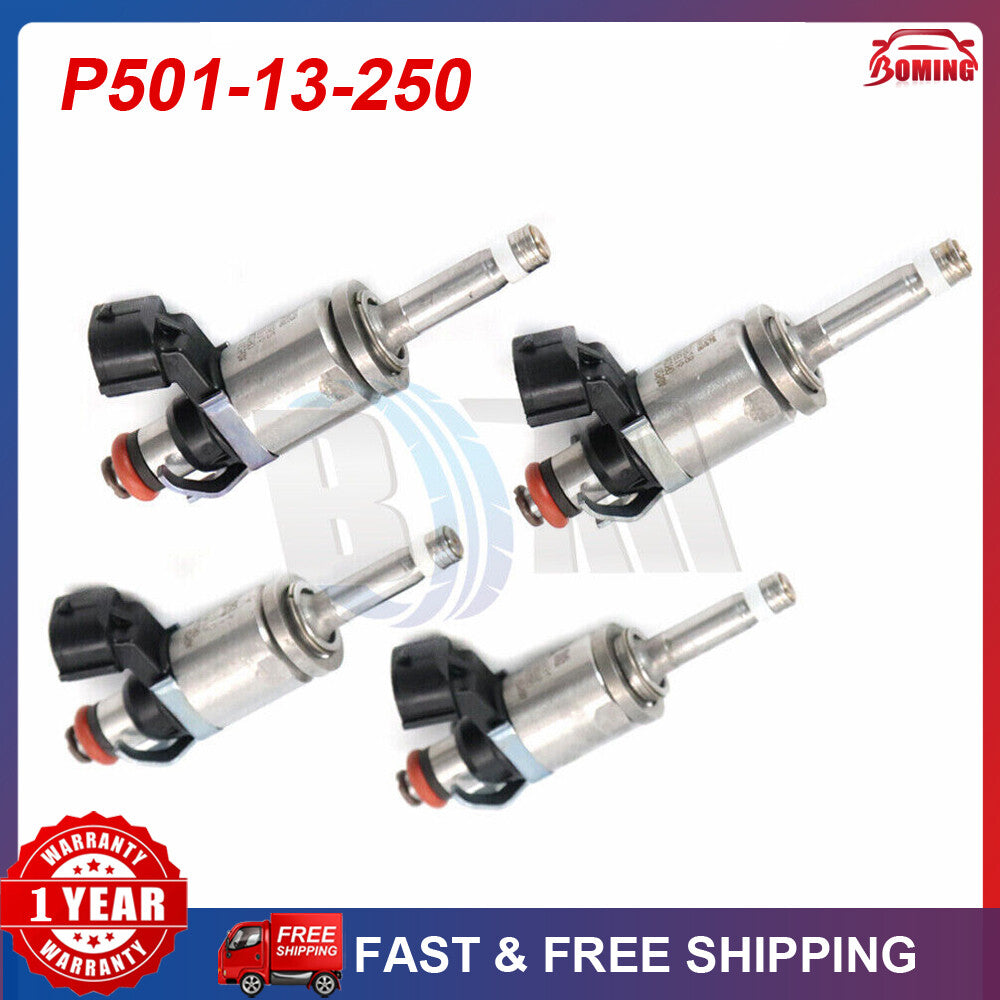 4-piece fuel injector kit for Mazda 2 3 MX-5, new European P501-13-250