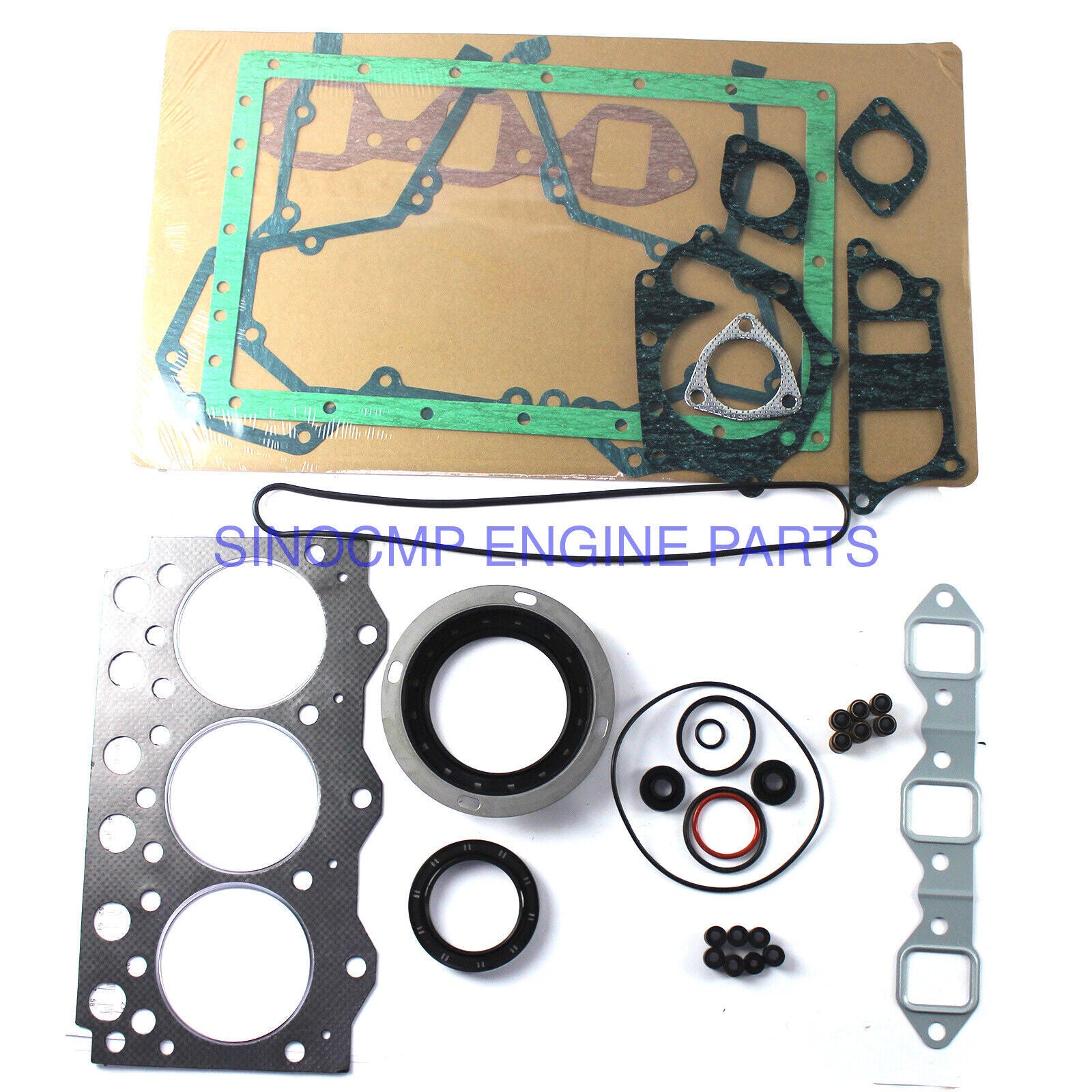 3D95S 3D95S-W Engine Overhaul Gasket Kit For Komatsu PC50UU-1 PC406 6201-K1-2000