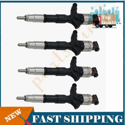 4-pack diesel fuel injectors 2370 30050 suitable for Toyota Hiace 1KD 2KD 23670-30050