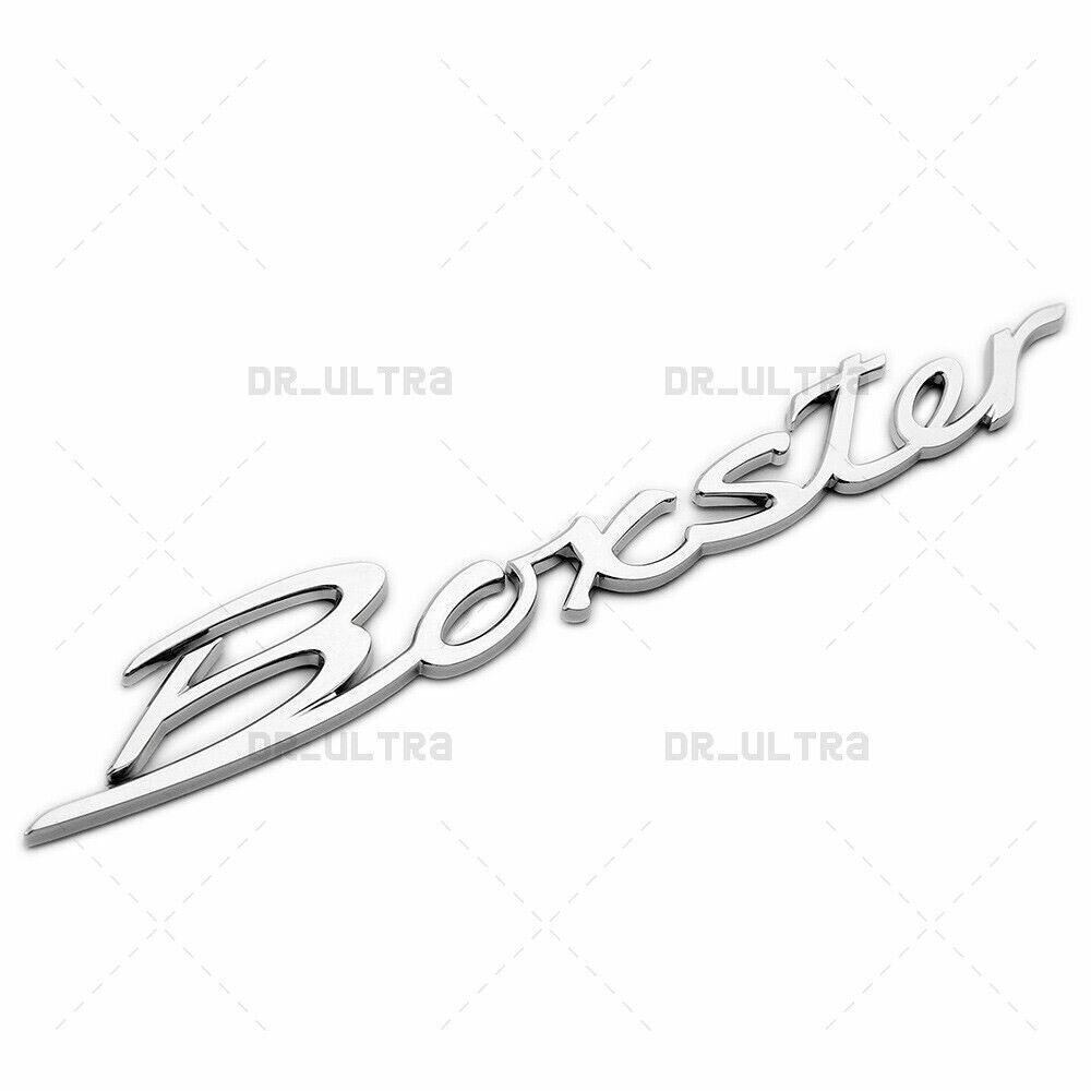 Chrome Look 718 Letters Rear Badge Liftgate Emblem Deck Lid