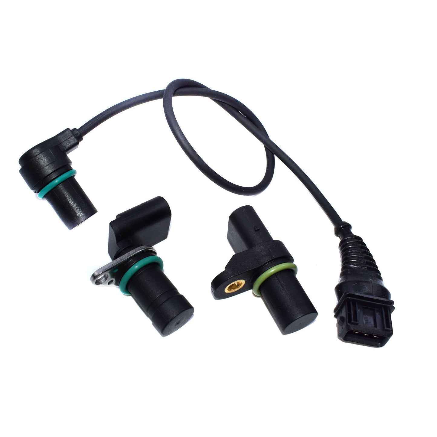 Set of 3 Engine Camshaft Cranskshaft Position Sensor for BMW E46 12141709616