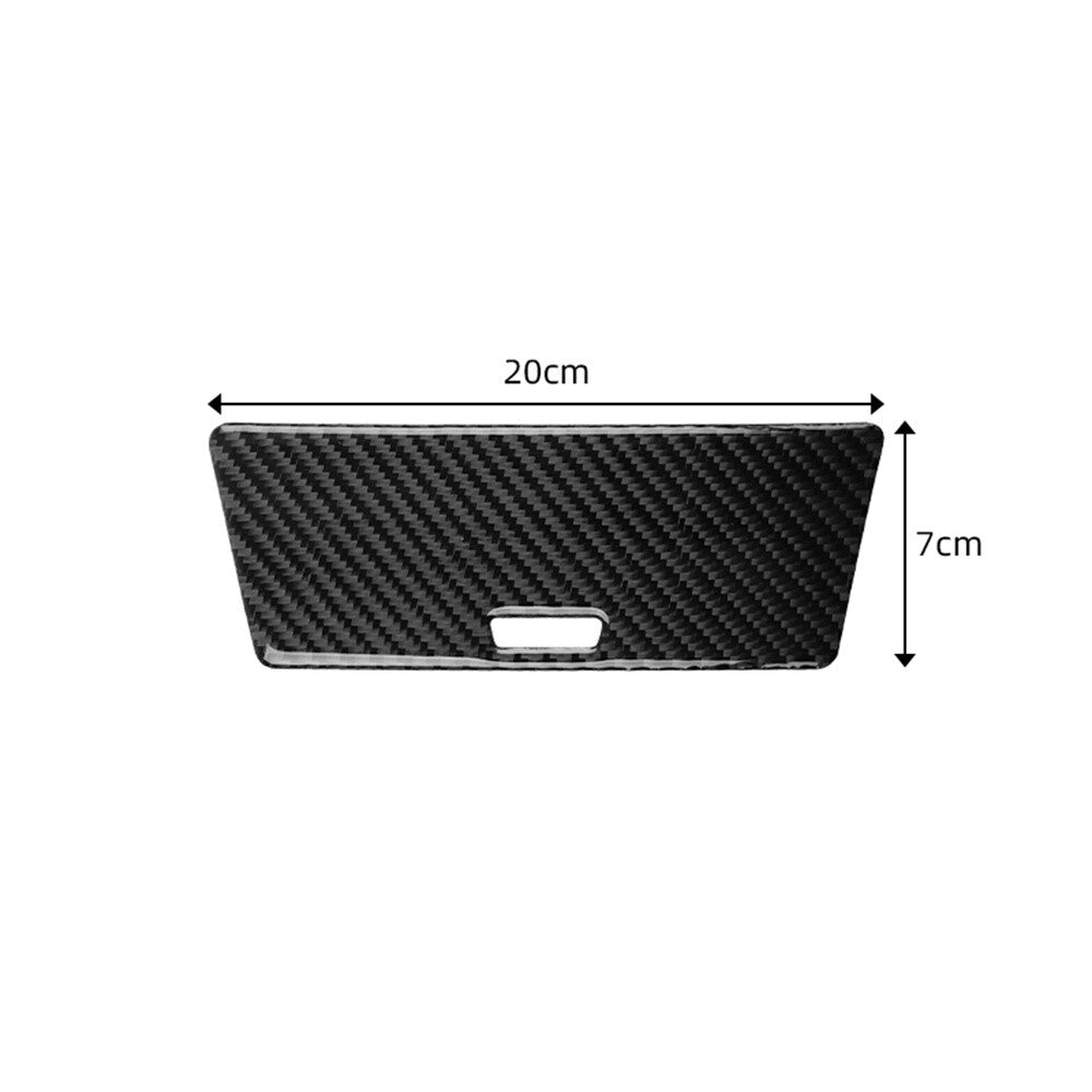 Carbon Fiber Cigarette Lighter Ashtray Panel Trim Cover for BMW X3 E83 2004-2010