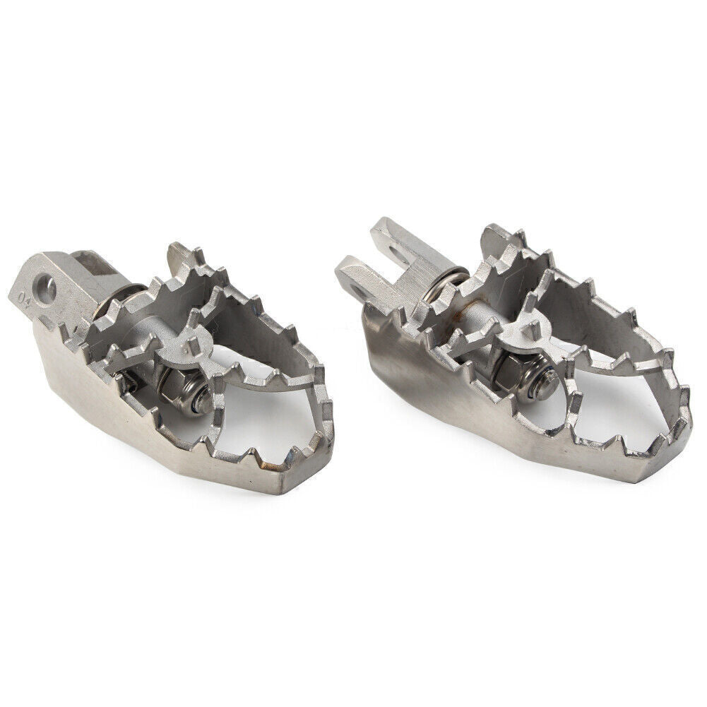 Front Foot Pegs Pedal Pad Footpegs for Suzuki GW250 Inazuma 2011-2021 DL250 /650