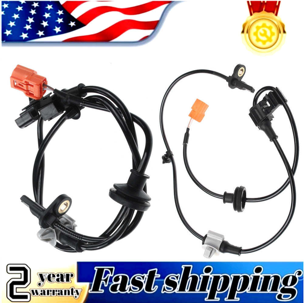 Two-piece front LH and right-hand ABS wheel speed sensors for Honda Ridgeline 2006-2014 Crew Cab