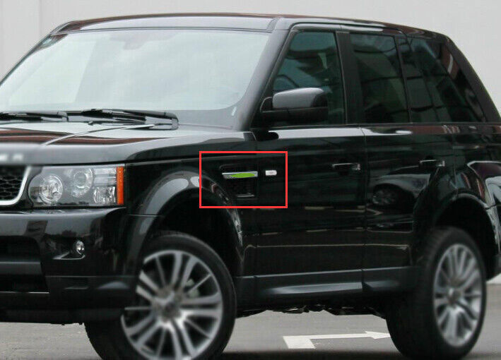 Front Body Side Vent Fender Cover Trim for Range Rover Sport 06-2013 Gloss Black