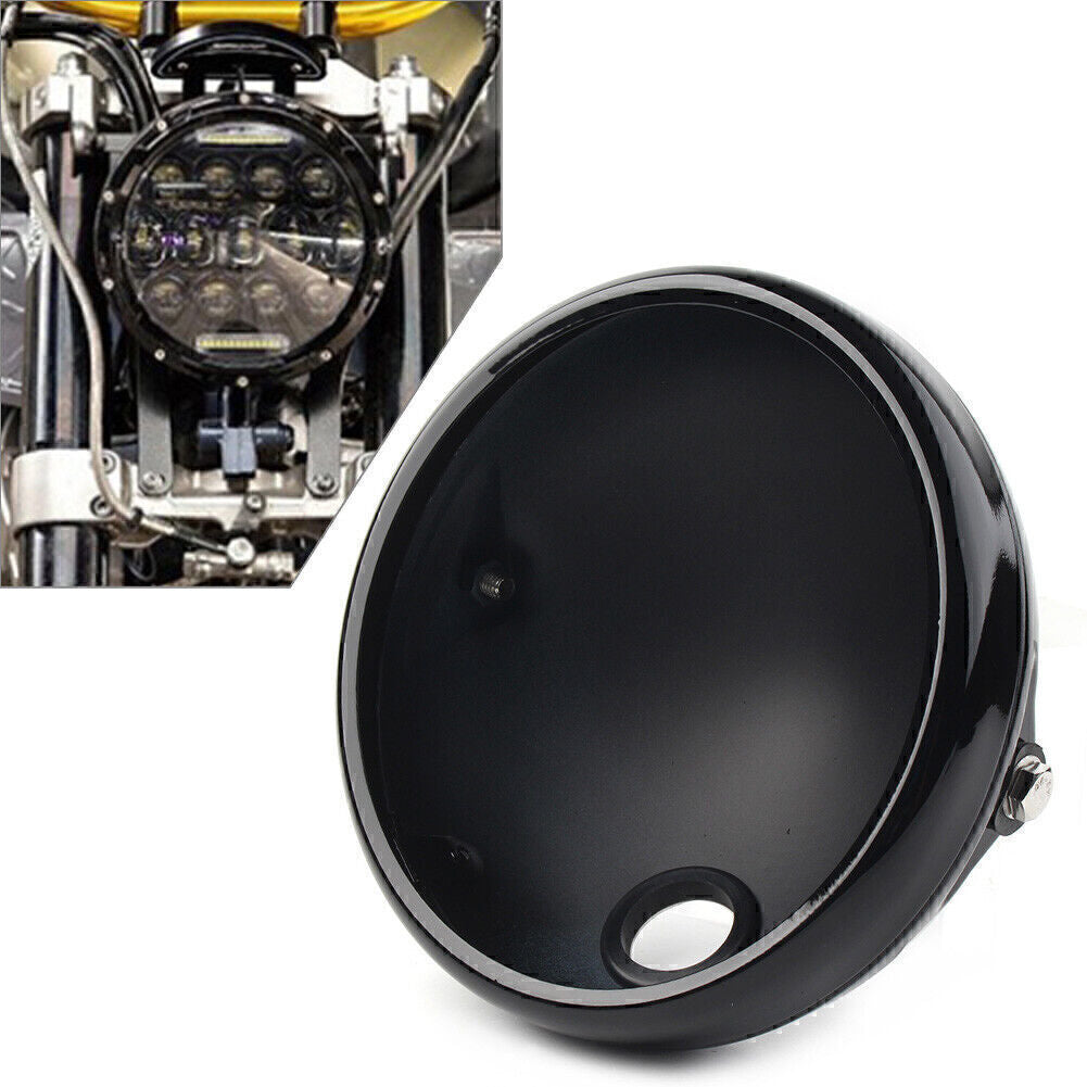 7 Inch Motorcycle Front LED Headlight Mounting Housing Bracket Lamp Shell Cover