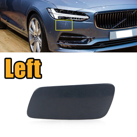 Left Front Headlight Washer Jet Cover 39839842 Primed for VOLVO S90 2017-2019