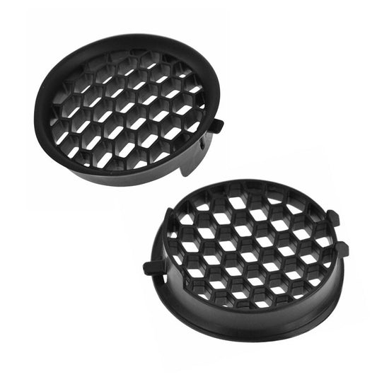 1 Pair Black Front Bumper Fog Light Cover Grilles for Subaru Impreza 2008-2014
