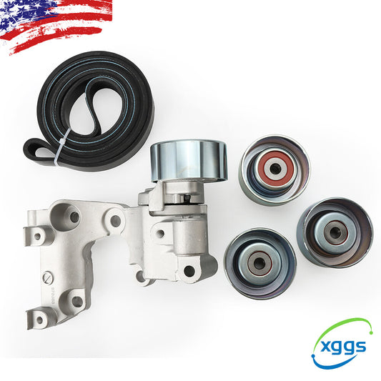 Drive Belt Tensioner Idler Pulley Kit For 2005-2015 for Toyota 4Runner Tundra Tacoma