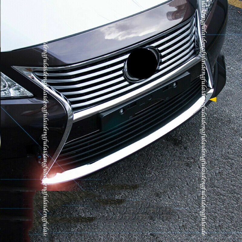 for Lexus ES350 300H 2012-15 Chrome Front Bumper Guard Bottom Lip Moulding Cover