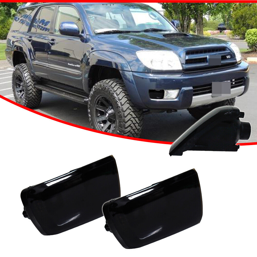 2 Replacement DRL Turn Signal LED Light Covers for 03-05 for Toyota 4Runner Smoked