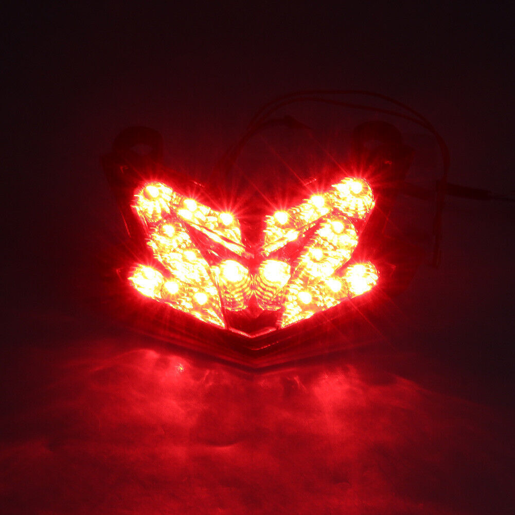 Red LED Taillight Turn Signal Brake Lamp Fit for KAWASAKI Z800 2013-2016 Z125 16-21