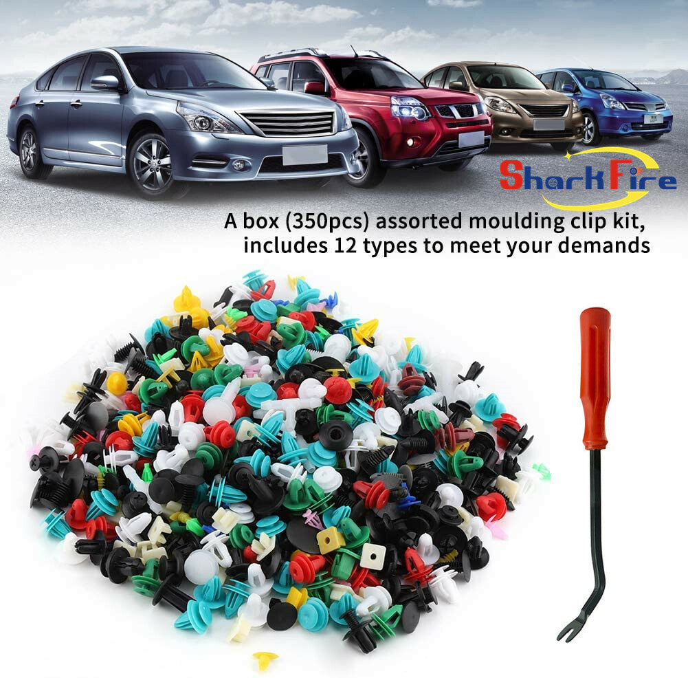 Car nylon bumper fender trimmer clip rivet push clip suitable for Ford for Chrysler