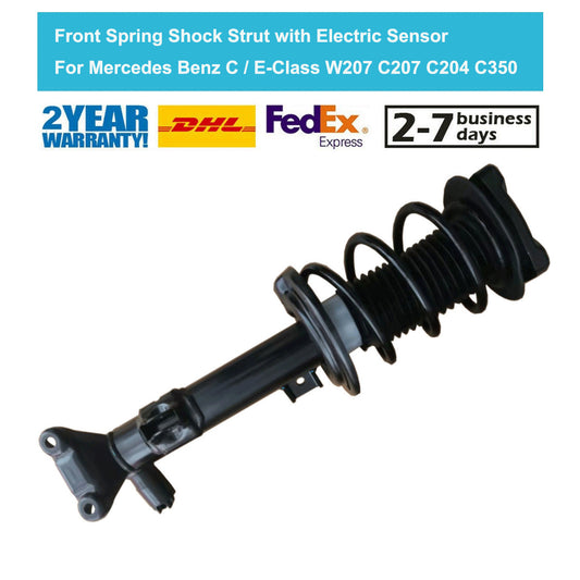 for Mercedes C-Class C204 C207 E-Class E200 E350 Front Left Shock Strut Assembly