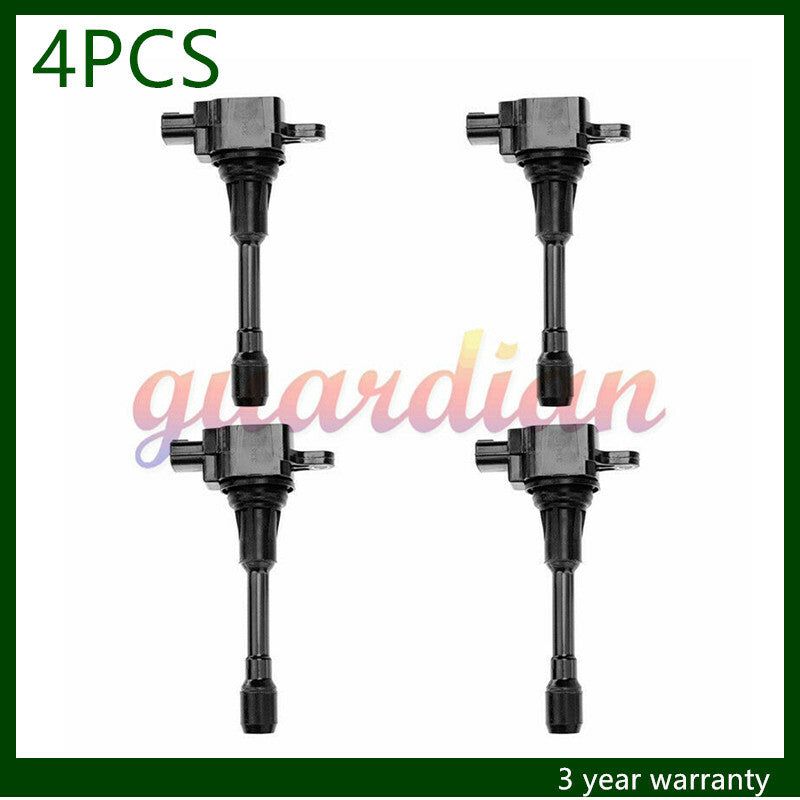 4-Piece Ignition Coil Pack 2005-2016 for Frontier/2009-2012 Equator 2.5L L4 22448-EA000