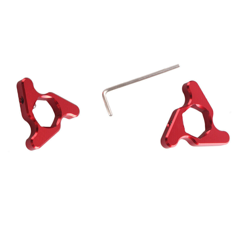 Fork Preload Adjusters for YAMAHA for DUCATI for KAWASAKI for SUZUKI Red 17mm