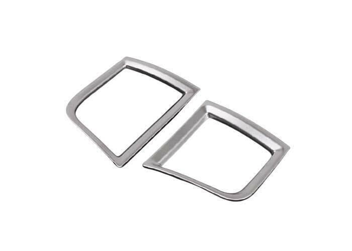 for Ford Explorer 2011-2019 Matte Silver Console LR Air Outlet Vent Trim 2PCS