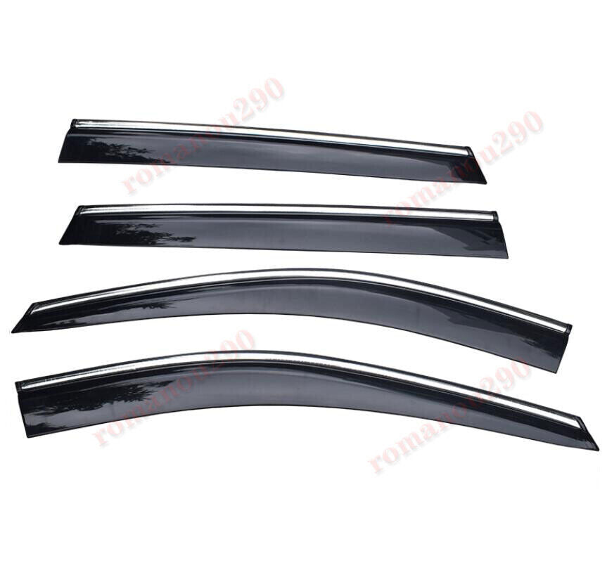 for Nissan Rogue 2014-2020 Smoke Window Wind Visors Rain Guard Vent Deflectors
