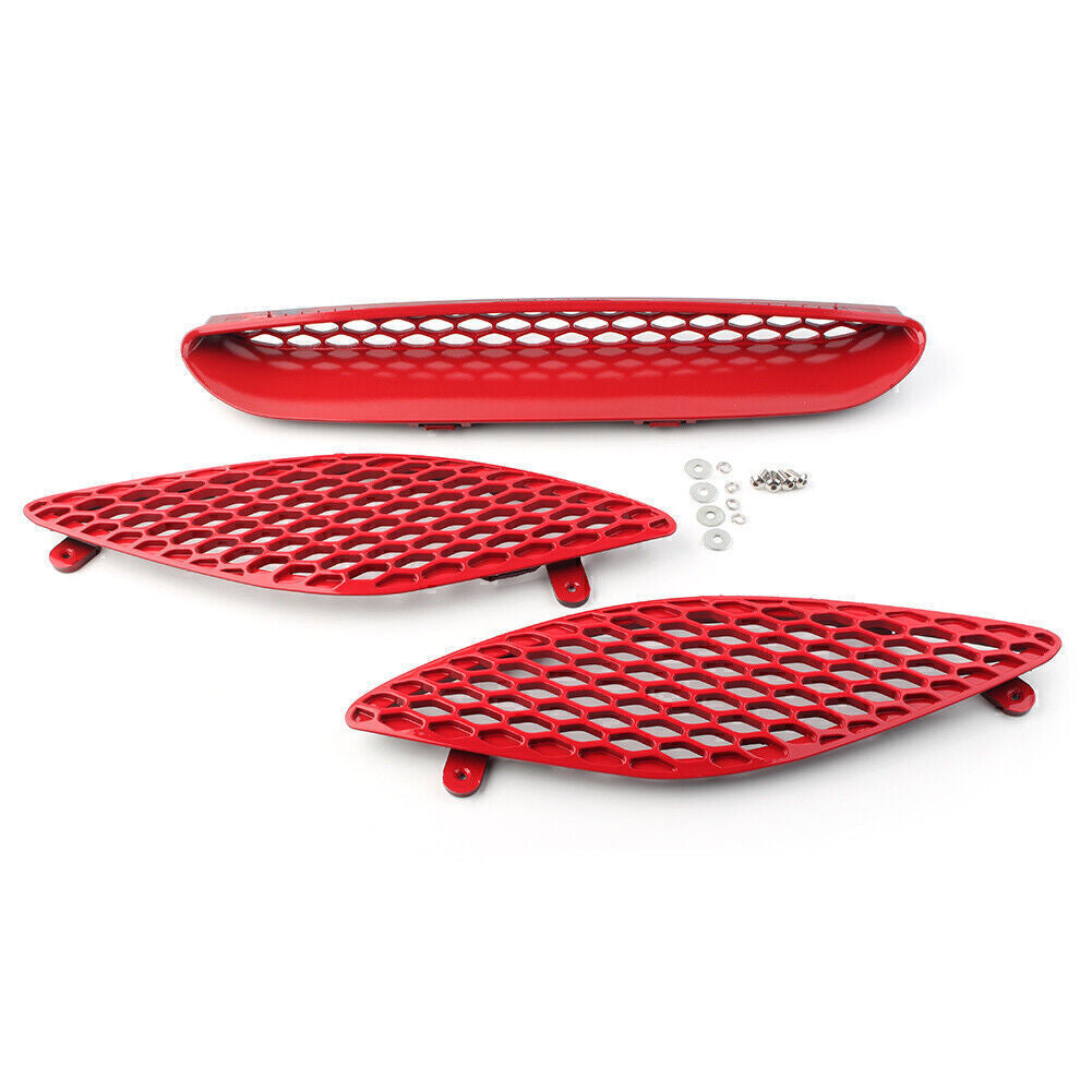 1 Set Center Hood Bezel Grille for Dodge Charger SRT Hellcat 2015-2020 2019 2018