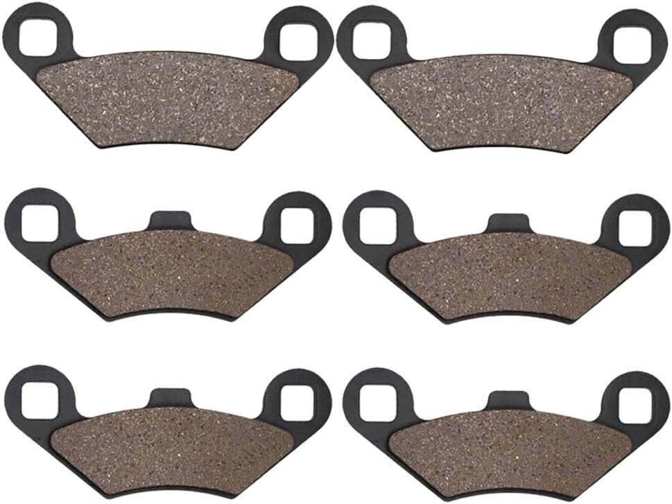 Front and Rear Brake Pads for POLARIS 400 Sportsman HO 4 x 4 2011