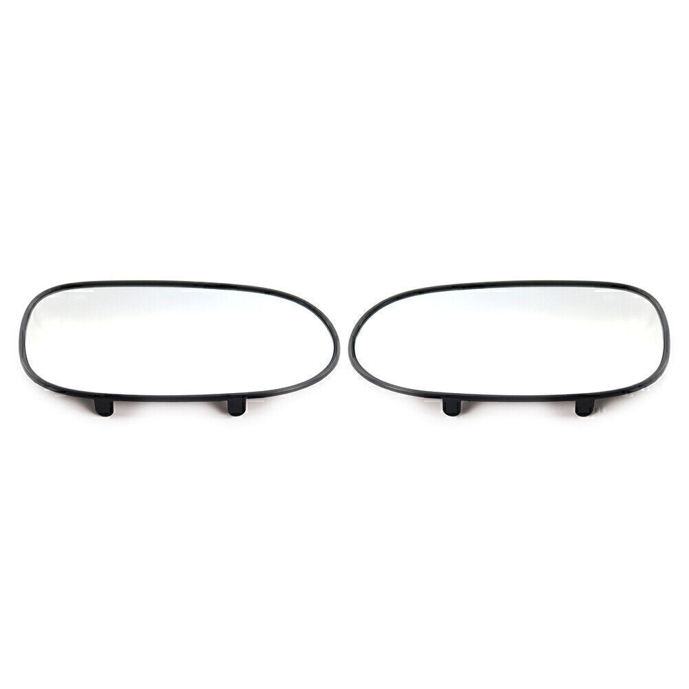 Fit for Chevrolet for Corvette 2005 - 2013 Pair Left Right Mirror Glass Smooth Heated