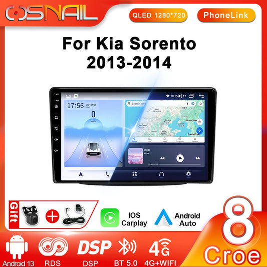 Android for Kia for Sorento 2013-2014 Car Radio Multimedia Video Player Stereo GPS