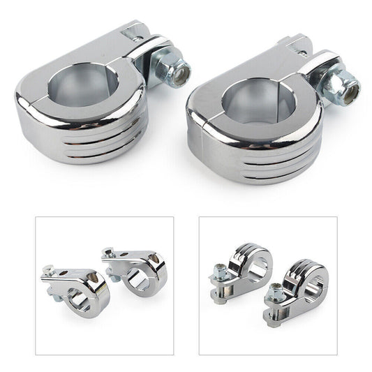 for Harley Touring Road King Chrome 1.25 Highway Foot Peg Mounting Engine Bars