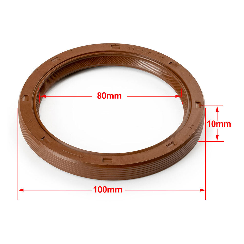 1X NEW Rear Main Crankshaft Seal For B Dseries for Honda for Civic Accord 91214-PLE-003