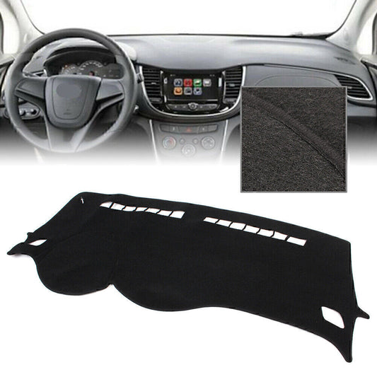 Dash Mat Dashboard Cover Dashmat For 2017 2018 for Chevrolet Trax Polyester Black