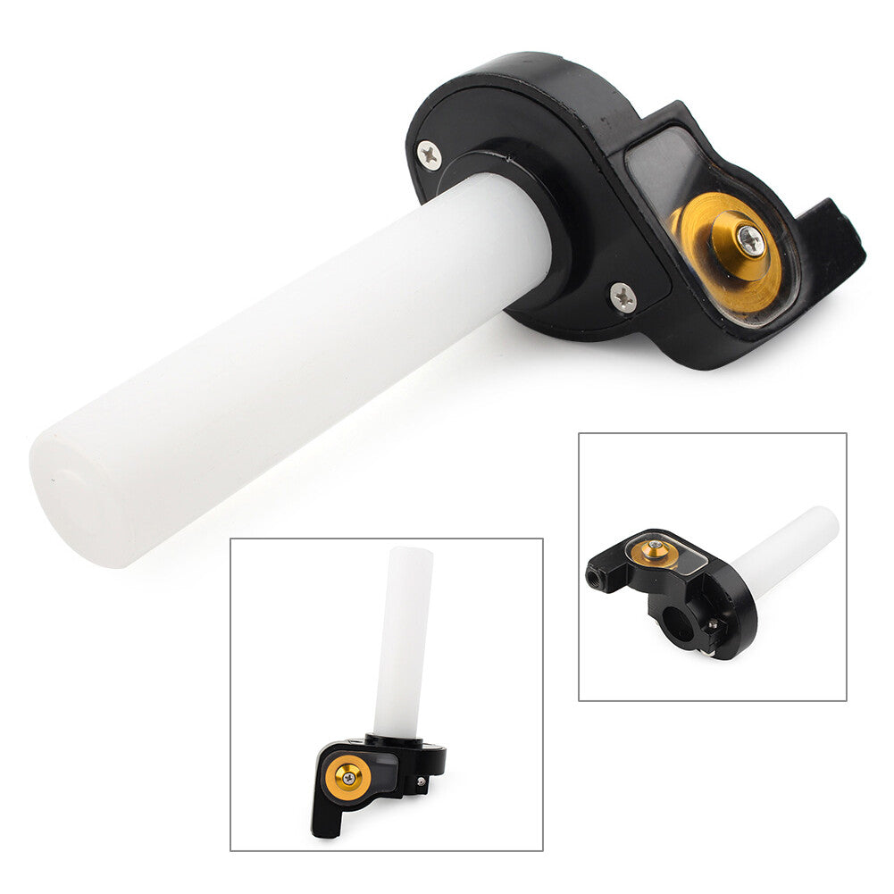Twist Throttle Grip Housing Fit for Honda XR CRF50 70 SSR KLX 110 PIT Dirt Bike Gold