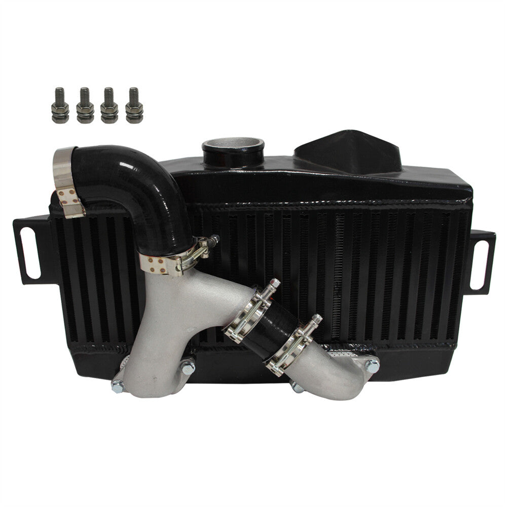 Top Mount Intercooler Kit Y Pipe For 2008+ for Subaru WRX STI EJ257 EJ255 2.5L BK