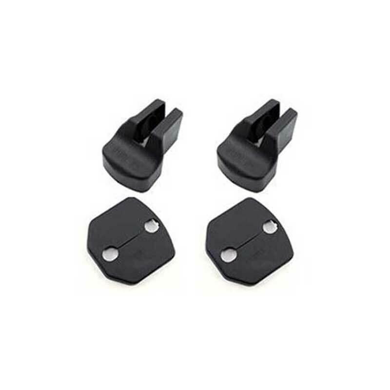 Fit for Ford for Mustang 2015-2022 Matte Black Door Lock Buckle Protection Trim 4PCS