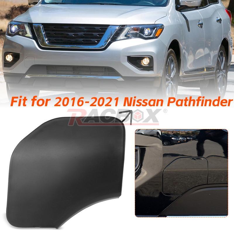 Front Bumper Bracket Tow Hook Eye Cover Cap Fit For 2016-2021 for Nissan Pathfinder