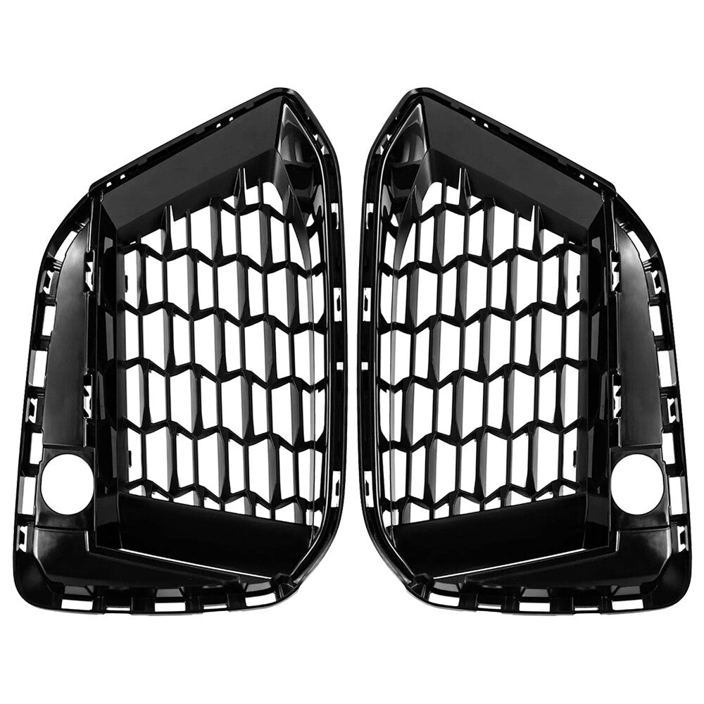 2Pcs Bumper Lower Grille Front Left+Right For 5 Series G30 G31 M-Sport 2021-2023