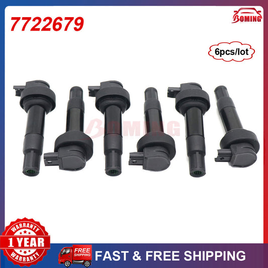 Brand new ignition coils suitable for BMW K1600GT K48 K61 2014-2017 7722679 7722679-02 6PCS